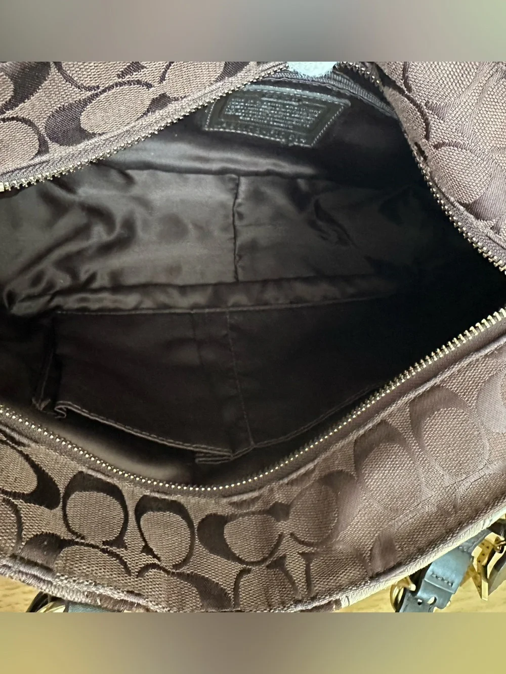 Coach Patchwork Tote Zippy Bag